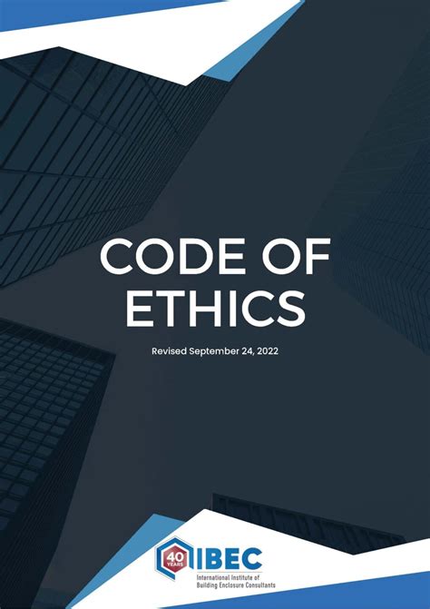 IIBEC Introduces an Updated Code of Ethics IIBEC