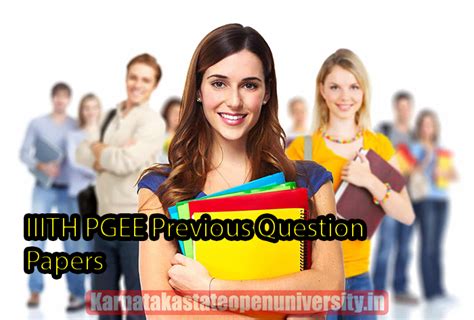 IIITH PGEE Previous Question Papers 2024 Question Papers, …