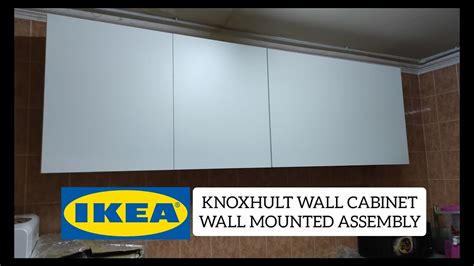 IKEA KNOXHULT WALL CABINET ASSEMBLY -NO JACK …