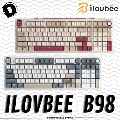 ILovbee B98 Keyboard mekanis nirkabel, Keyboard ditukar ... - Alibaba - raincitystudios.com
