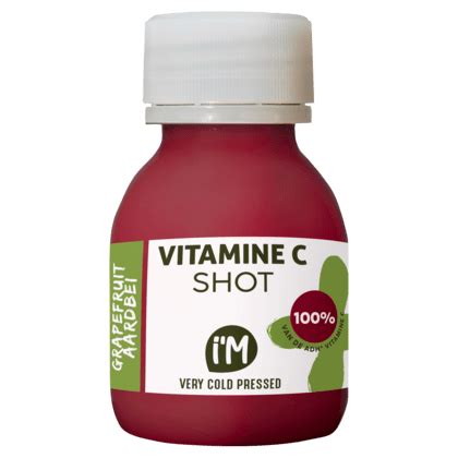 IM Vitamine C shot fles 60 ml - Gekoeld sap - PLUS