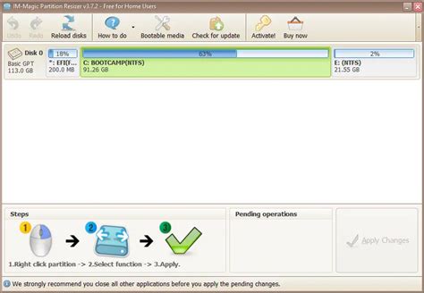 IM-Magic Partition Resizer Free - 100% gratuit