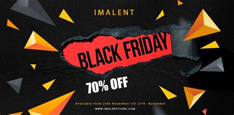 IMALENT Black Friday sales campaign has begun😎 - milled.com