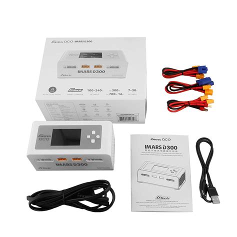 IMARS D300 G-Tech AC/DC 300W/700W Charger White - horizonhobby.com