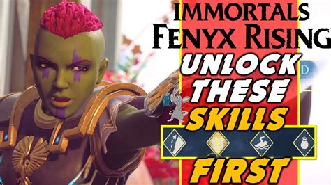 IMMORTALS Fenyx Rising Best Skills And God Powers To Get ... - YouTube