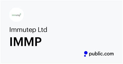 IMMUTEP LTD : Stock Market News and Information