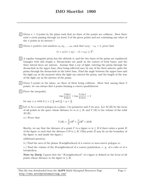 IMO 2022 Shortlist Problems & Solutions | PDF - Scribd - wintechmobiles.com