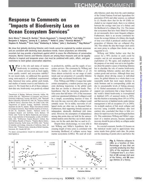 Impacts of Biodiversity Loss on Ocean Ecosystem … - raincitystudios.com