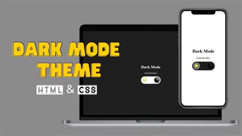 Implement Dark Mode in Websites Using HTML CSS & … - coolestguyplanet.net