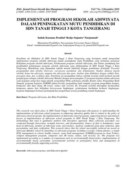 Implementasi Program Sekolah Adiwiyata dalam … - raincitystudios.com