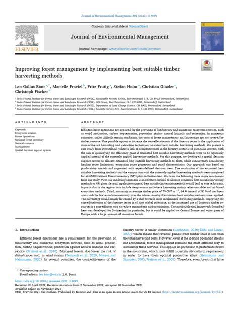 Improving forest management by implementing best … - raincitystudios.com
