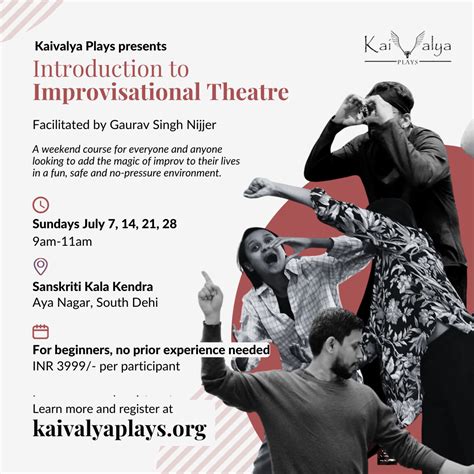 Improvisational theatre explained - muktibox.com