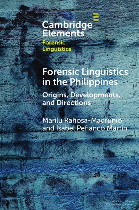 IN THE PHILIPPINES FORENSIC LINGUISTICS