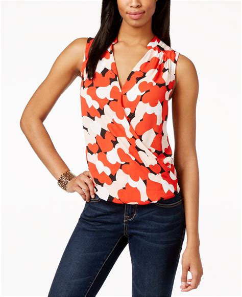 INC International Concepts Sleeveless Blouse - Macys