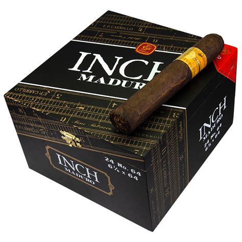 INCH By E.P. Carrillo No. 64 Maduro Cigars Famous …