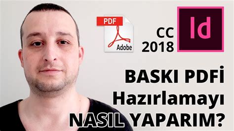 INDESIGN BASKI PDF AYARLARI ADOBE INDESIGN CC 2018  YouTube. 