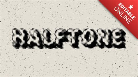 Indesign Halftone Print Texture Font Generator & Text Effects - muktibox.com