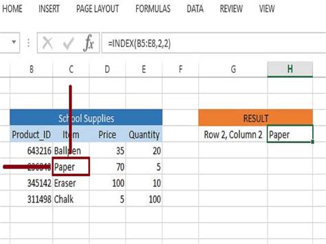 INDEX Function in Excel - Formula, Examples, How To Use?