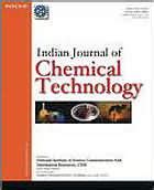 INDIAN JOURNAL OF CHEMICAL TECHNOLOGY_工程技术SCI期刊 …