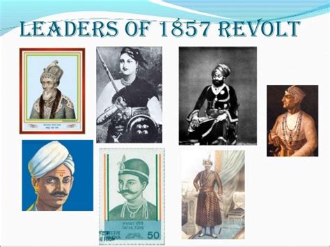Indian Rebellion Of 1857 Leaders - wintechmobiles.com