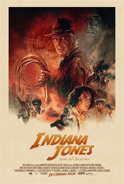 INDIANA JONES *illustrated* poster revealed...