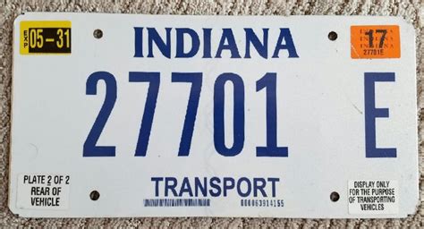INDIANA PLATES ROAD TRIP CAPS