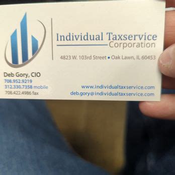 INDIVIDUAL TAX SERVICE - 4823 W 103rd, Oak Lawn, IL