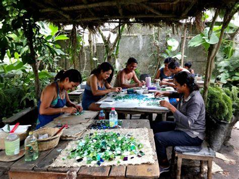 Indonesian Recycled Glass Bead - Etsy - raincitystudios.com