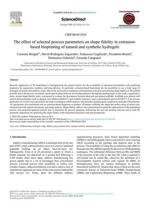 Influence of process parameters on shape fidelity in extrusion-based ... - wintechmobiles.com