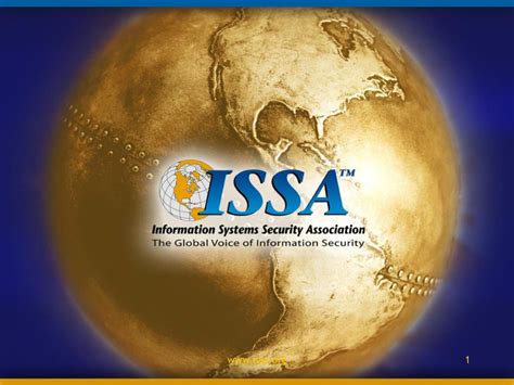 Information Systems Security Association - ISSA … - coolestguyplanet.net