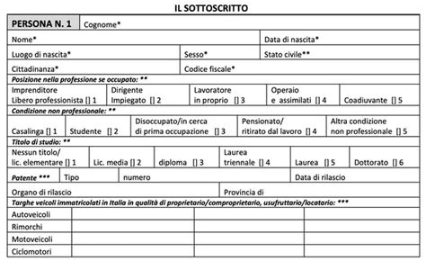 INFORMATIVE trattamento dati cambio residenza - ASL CITTA