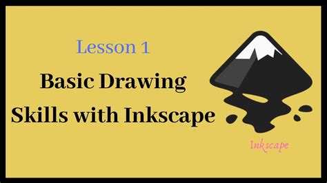 Inkscape Lesson 1 - Interface and Basic Drawing - muktibox.com