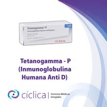 INMUNOGLOBULINA ANTITETÁNICA HUMANA - PLM