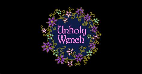 INNER OUTLOOK Unholy Wench - Floral - Long Sleeve T-Shirt