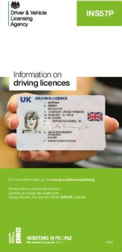 INS57P Information on driving licences - GOV.UK