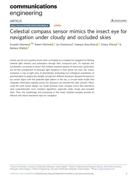 Insect Celestial Navigation by Design - wintechmobiles.com