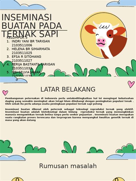 Inseminasi Buatan Sapi: Keuntungan & Teknik | PDF - muktibox.com