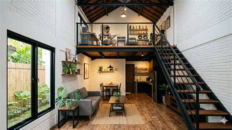 Inspirasi Mezzanine Modern Punya lahan sempit bukan ... - raincitystudios.com