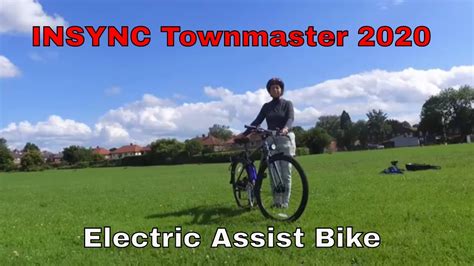 INSYNC Townmaster 2024 Electric Assist Bike - YouTube