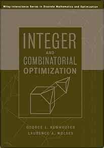 Integer and Combinatorial Optimization | Wiley Online Books - wintechmobiles.com
