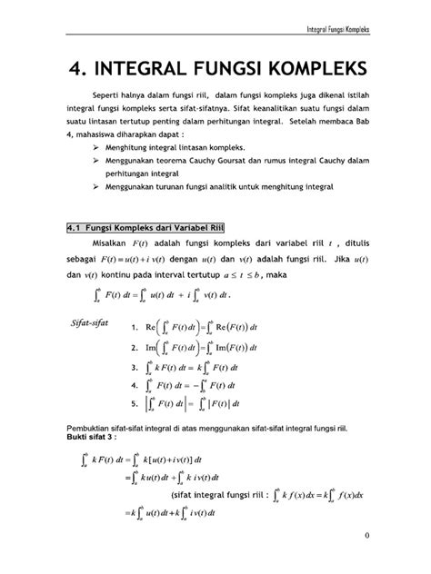 Integral Fungsi Kompleks di Udinus - wintechmobiles.com