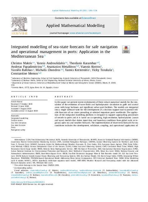 Integrated modelling of sea-state forecasts for safe navigation and ... - raincitystudios.com