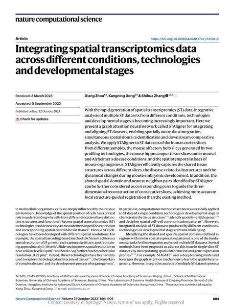 Integrating spatial transcriptomics data across different conditions ... - wintechmobiles.com