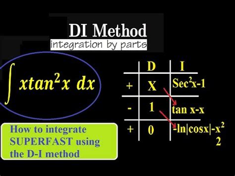integration by parts, DI method, VERY EASY - wintechmobiles.com
