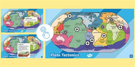 Interactive Map of The Topography of Plate Tectonics - wintechmobiles.com