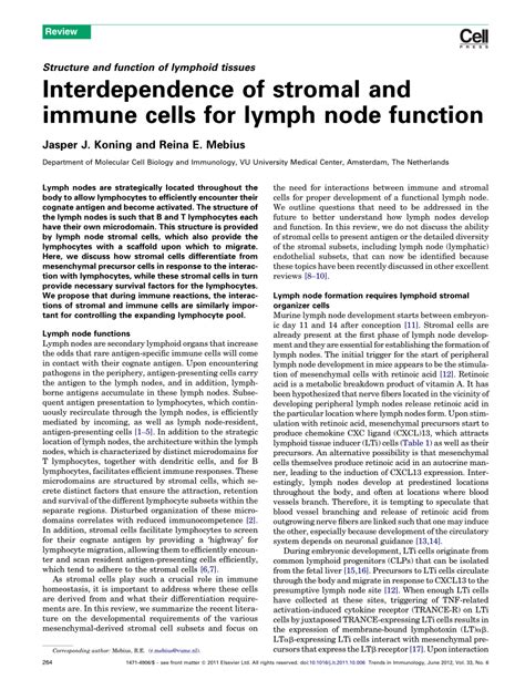 Interdependence of stromal and immune cells for lymph … - muktibox.com