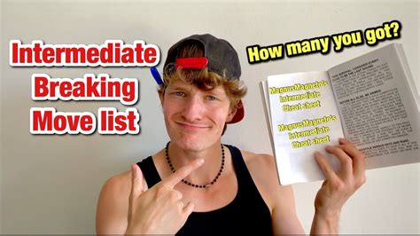 Intermediate Breaking Moves Check List | Full Move List Of ... - muktibox.com