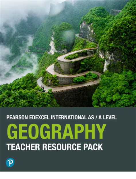 INTERNATIONAL ADVANCED LEVEL GEOGRAPHY - Edexcel