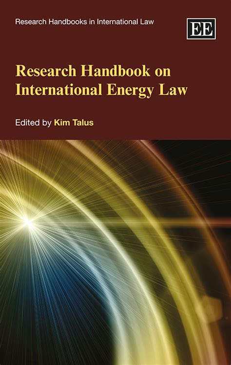 INTERNATIONAL ENERGY LAW: AN EMERGING ACADEMIC …