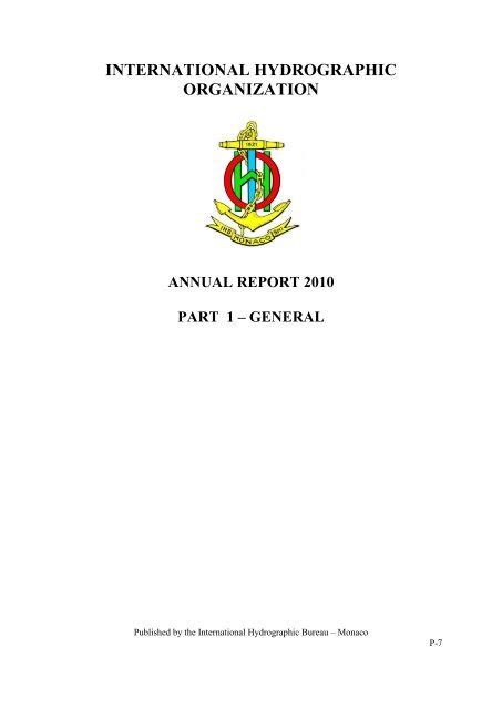 INTERNATIONAL HYDROGRAPHIC ORGANIZATION - wintechmobiles.com